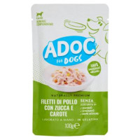 Adoc Pollo con zucca e carote busta cane