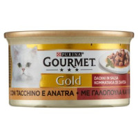 Gourmet gold con tacchino e anatra a dadini