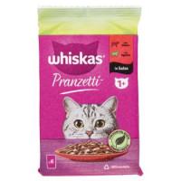 Whiskas pranzetti manzo agnello coniglio x6