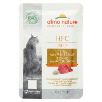 almo nature Classic Jelly Adult Cat filetti di tonno e pollo con prosciutto