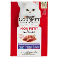 PURINA GOURMET Mon Petit Gatto scelta irresistibili ricette con tonno, salmone e trota busta