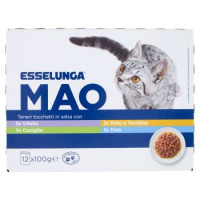 Esselunga Mao, teneri tocchetti con pesce pollo coniglio e manzo