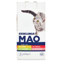 Esselunga Mao, patè con manzo pollo selvaggina salmone