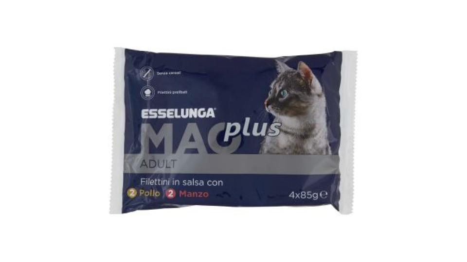Esselunga Mao, Plus Adult filettini in salsa con pollo e manzo