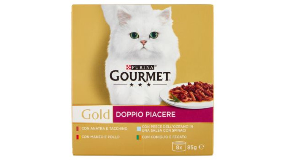 PURINA GOURMET Gold Gatto Doppio Piacere