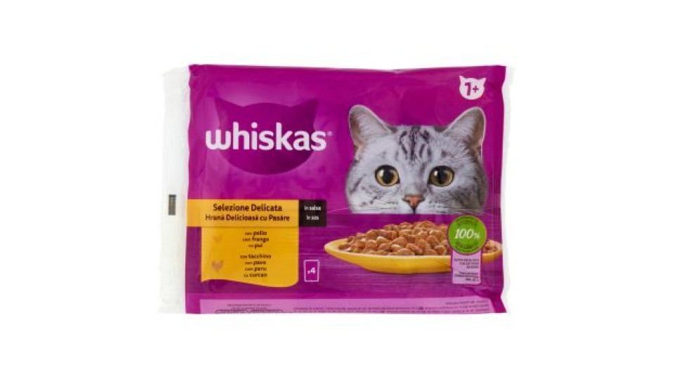 Whiskas 7+ con Pollo