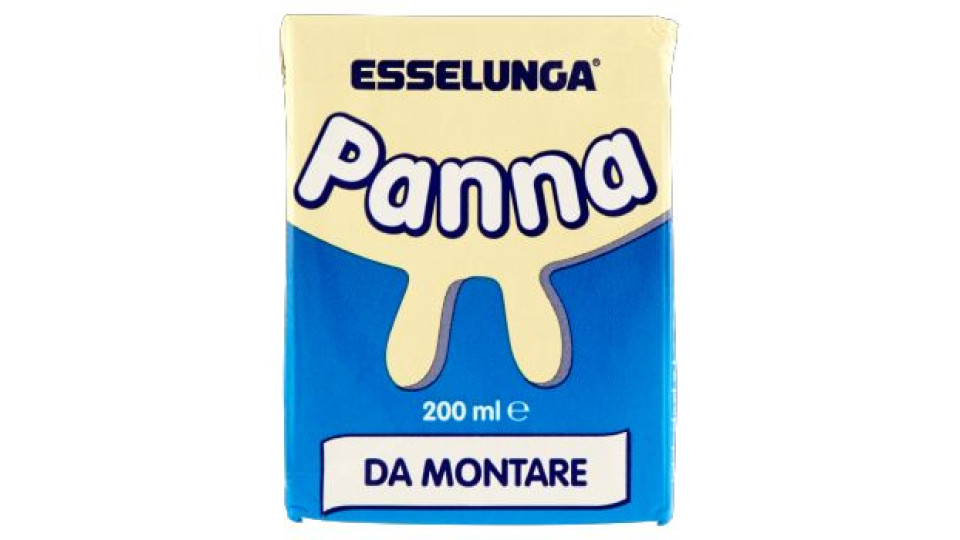 Esselunga, panna da montare UHT