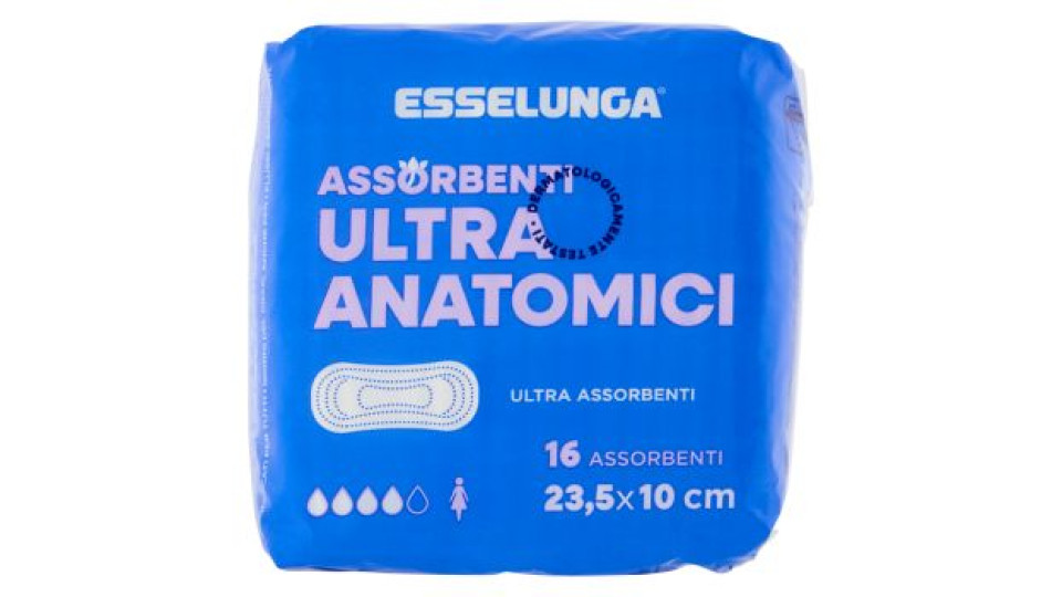 Esselunga, Ultra assorbenti anatomici ripiegati