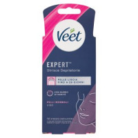 Veet strisce depilatorie viso pelli normali x16
