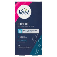 Veet Strisce Depilatorie Corpo Pelli Sensibili
