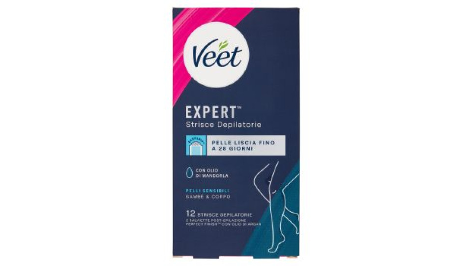 Veet Strisce corpo per pelli sensibili 