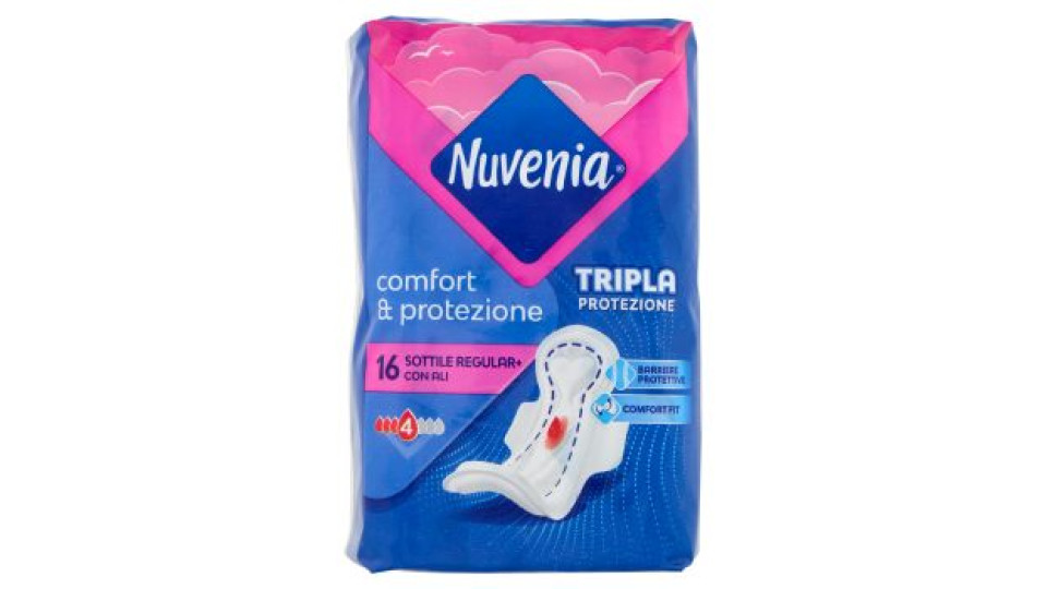 Nuvenia comfort & protezione Sottile Goodnight+ con Ali 10 pz