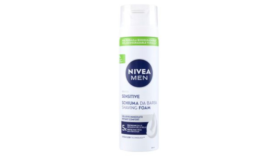 Nivea schiuma da barba sensitive