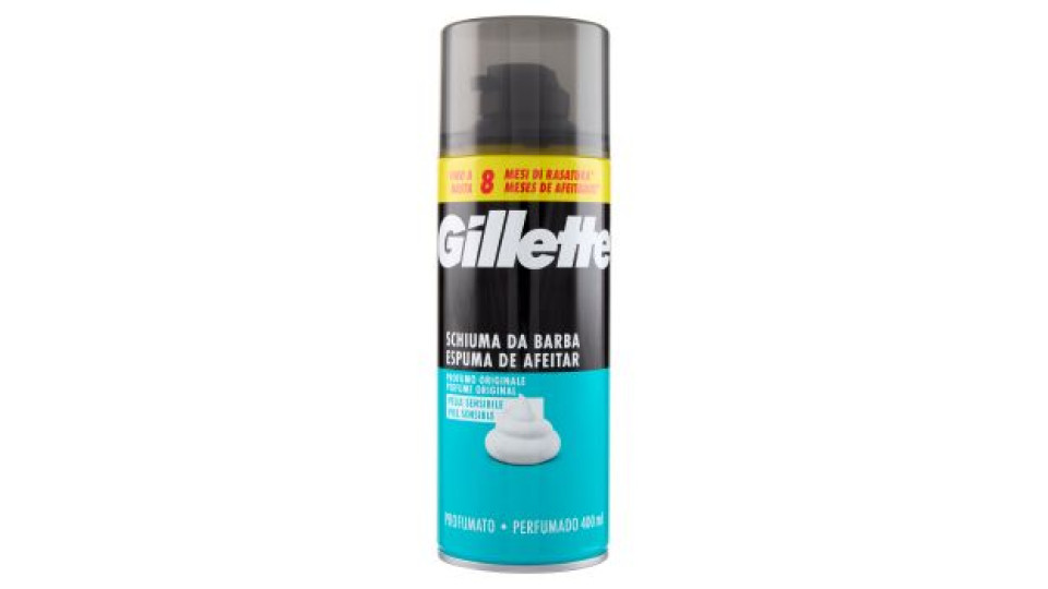 Gillette Schiuma Pelli Sensibili