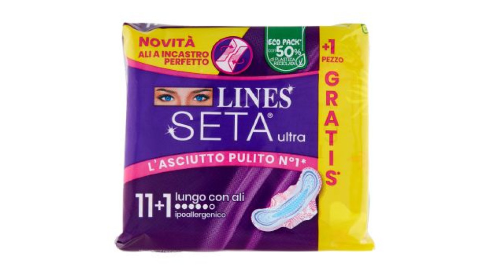 Lines Seta Ultra Lungo con Ali x