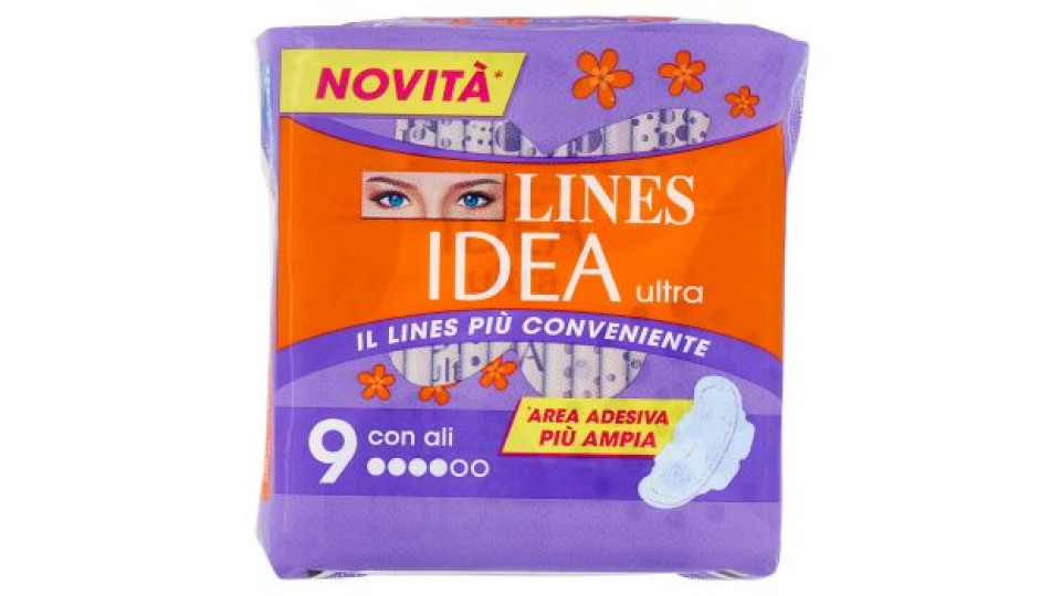 Lines Idea ultra con ali 9 pz