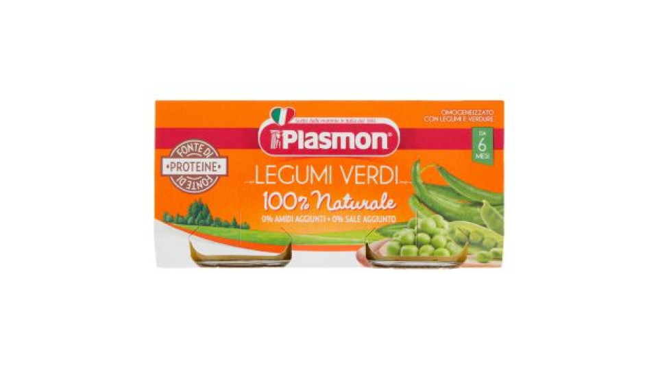 Omogeneizzato legumi e verdure