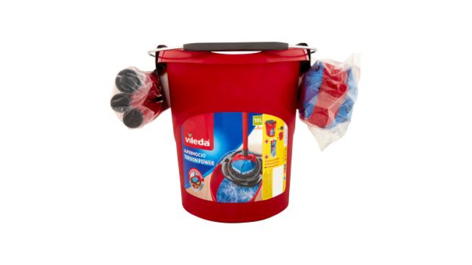 Vileda Supermocio Torsion Power + Manico Intero + Supermocio 3Action