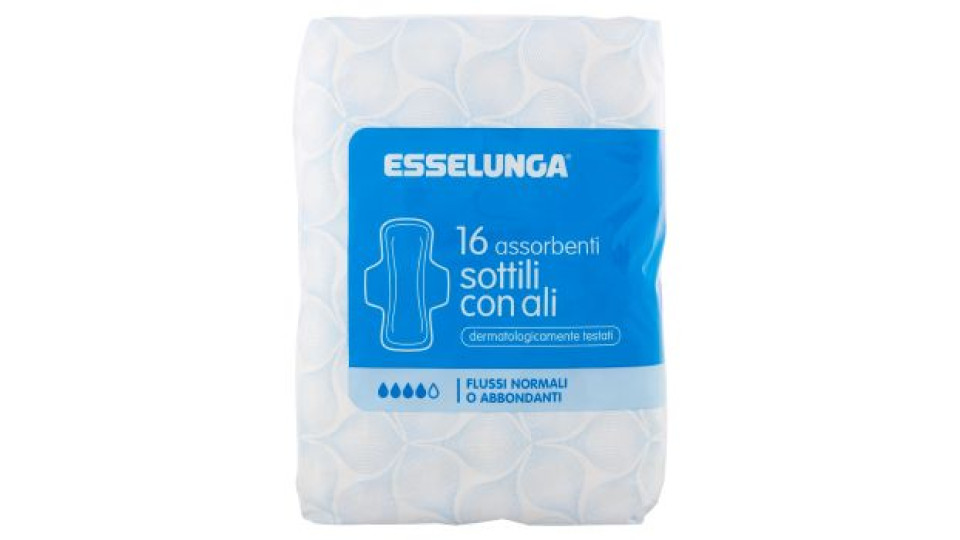 ASSORBENTI SOTTILI CON ALI