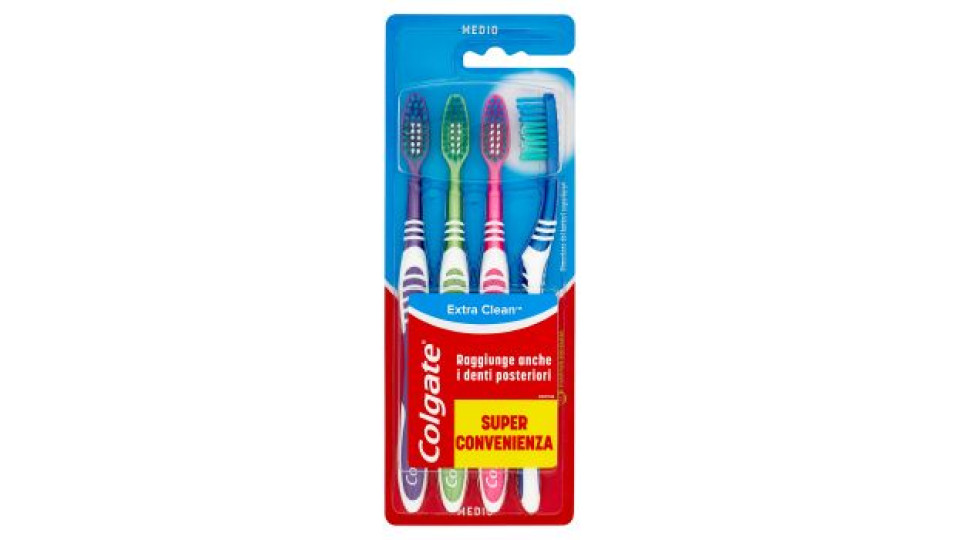 Colgate spazzolino extra clean
