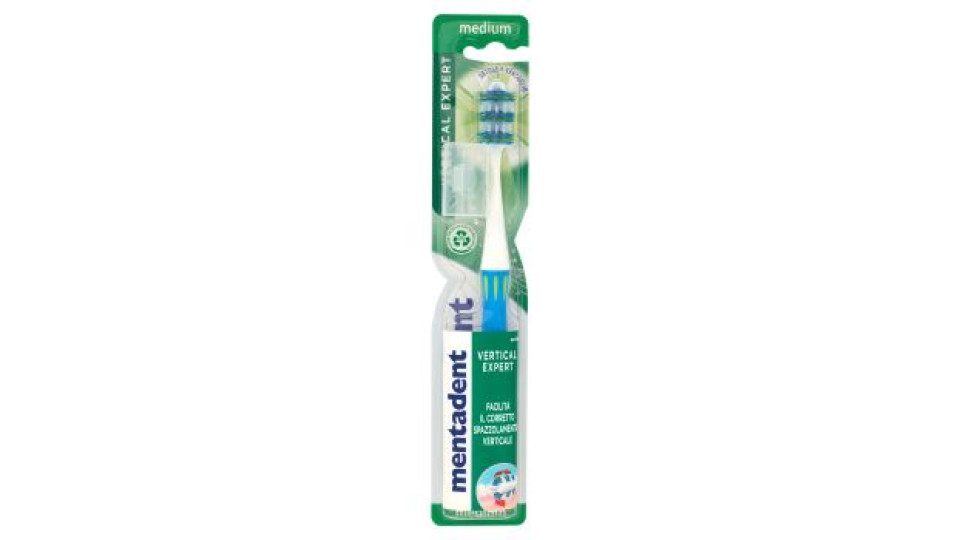 Mentadent Vertical Expert Denti + Guance Medium