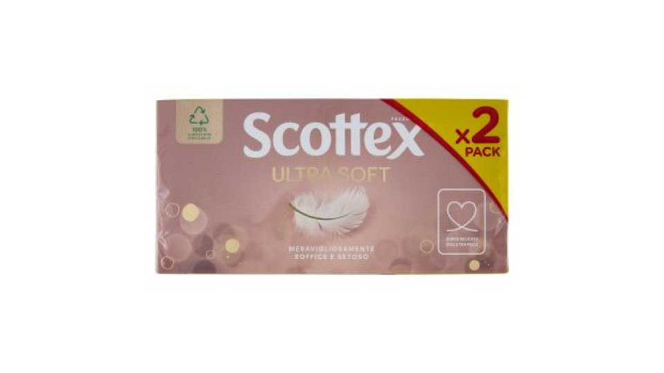 Scottex Ultra Soft 80 Fazzoletti