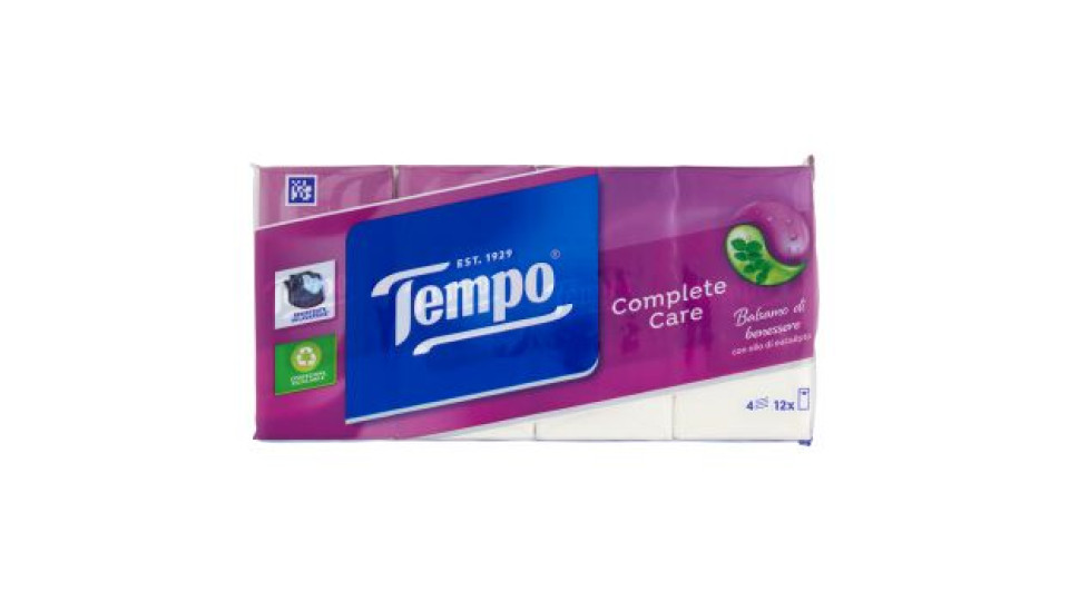 Tempo, fazzoletti 4 veli