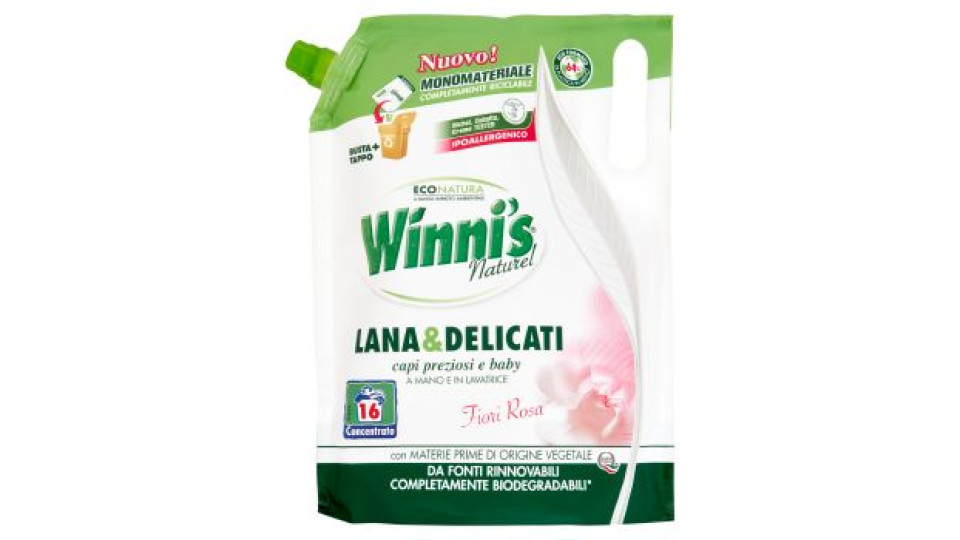 Winni's Naturel Lana & Delicati Fiori Rosa 800 ml