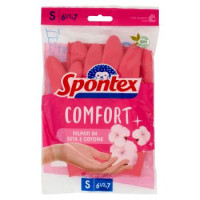 Spontex Guanti Casalinghi Confort x2 Taglia S