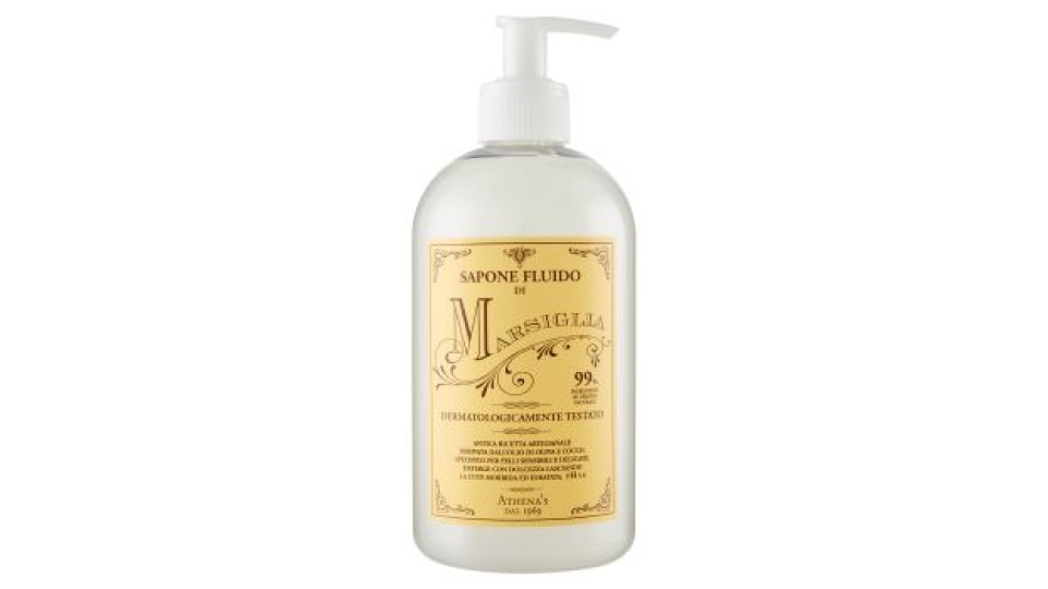 Athena's, sapone fluido di Marsiglia