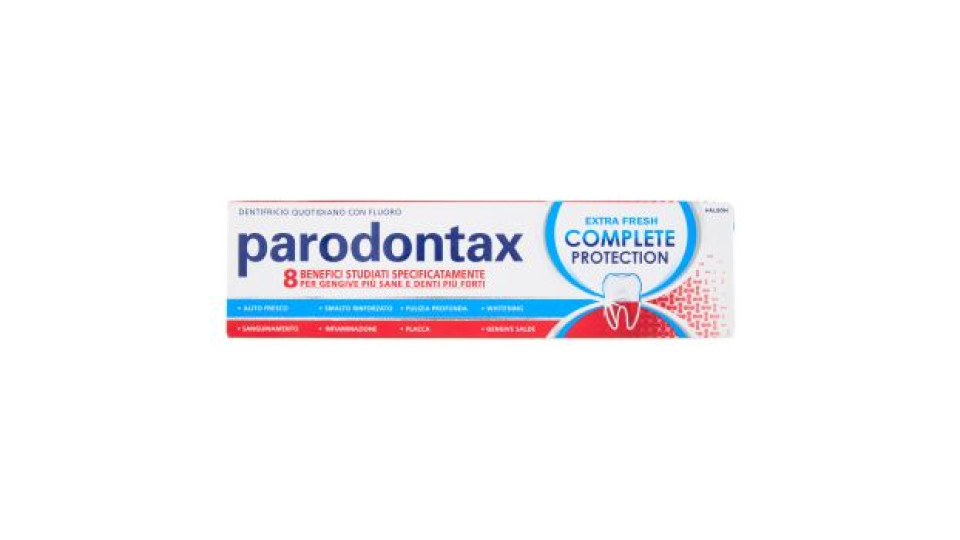 Parodontax dentifricio Complete Protection gengive più sane denti più forti Extra Fresh 75 ml