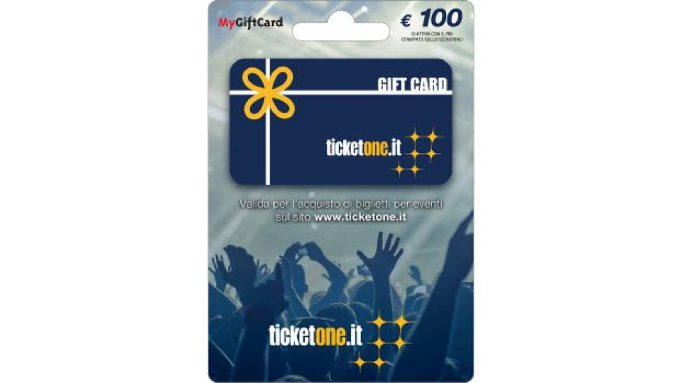 ticketone Card virtuale da