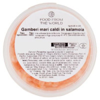 Gamberi Sgusciati E Cotti In Salamoia