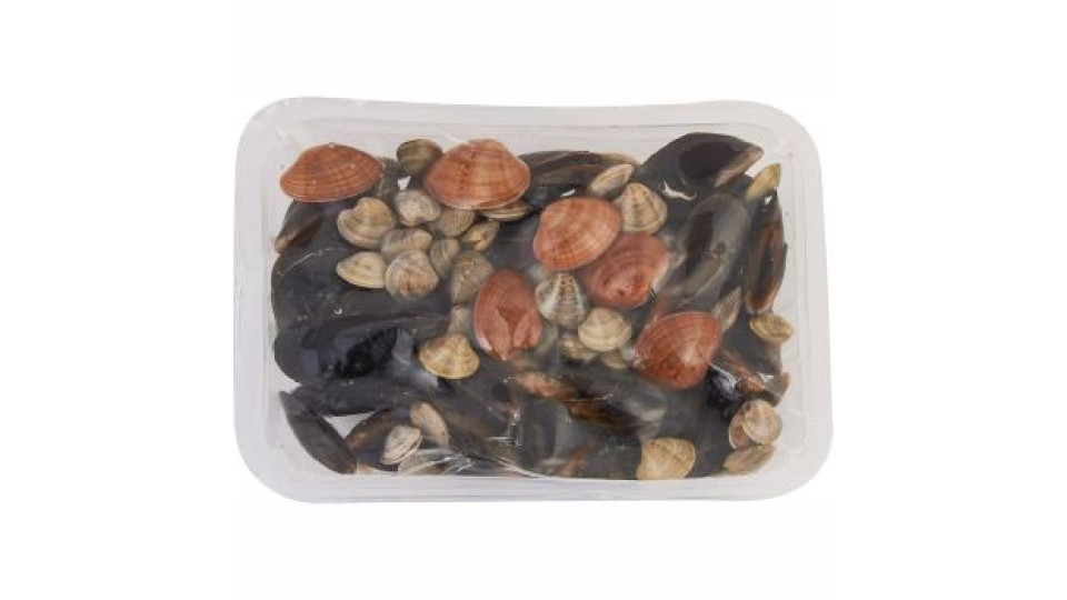 Tris di Frutti di Mare con Cozze, Vongole Veraci e Fasolari