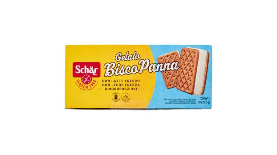 Schär Bontà d'Italia Gelato Bisco Panna