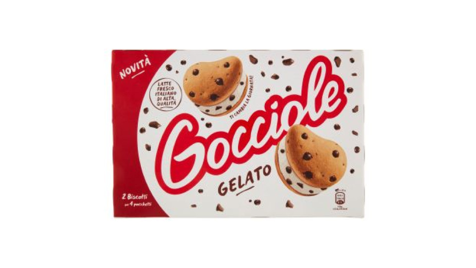 Gocciole Gelato 4 pacchetti 360 g