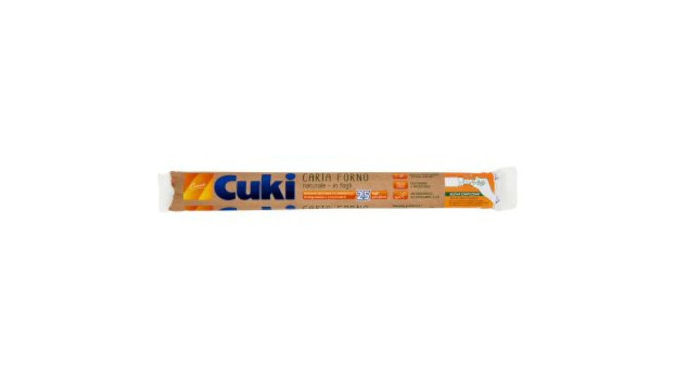 Cuki Cuoce Carta Forno naturale 20 fogli 33 x 38 cm