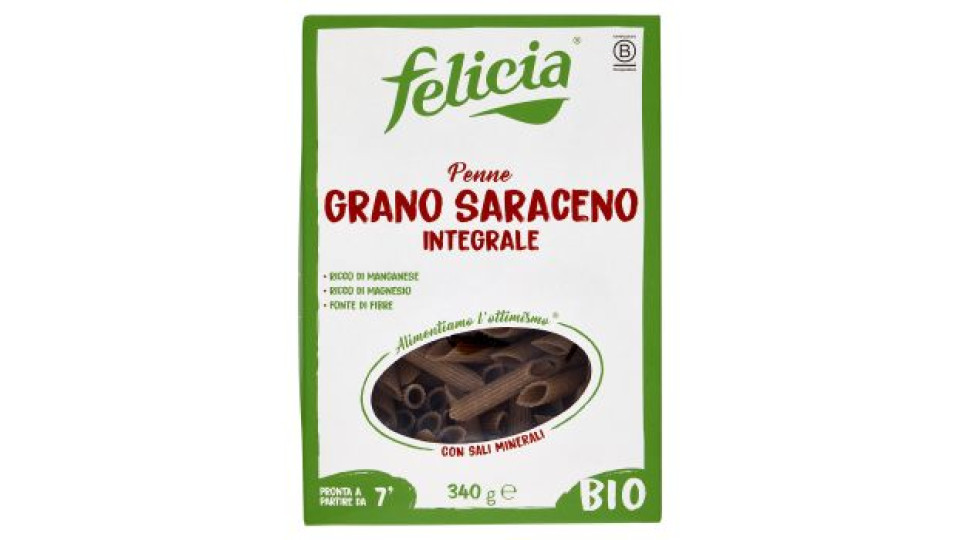 felicia Penne Grano Saraceno Integrale Bio 340 g
