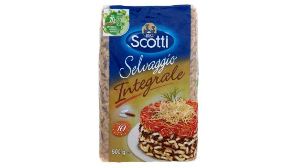 Riso Scotti - Riso Selvaggio Integrale, Fonte Di Fibra