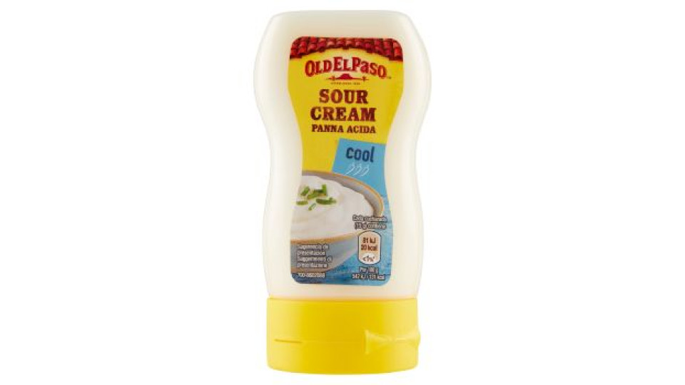 Old El Paso, panna acida mild