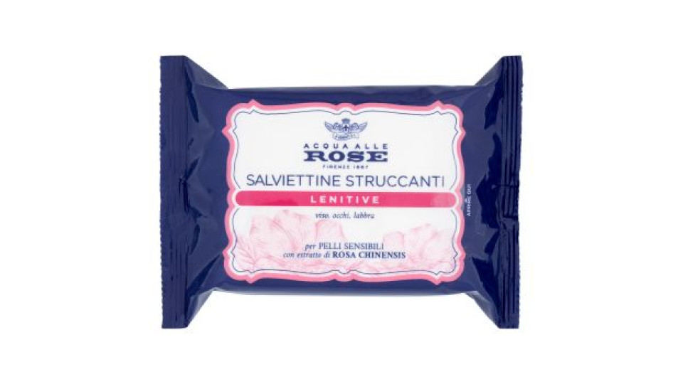 Acqua alle Rose Salviettine Struccanti Lenitive 20 pz