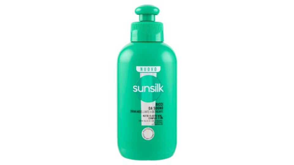 sunsilk Ricci da Sogno Crema Districante per Capelli Ricci, Definiti ed Elastici 200 mL
