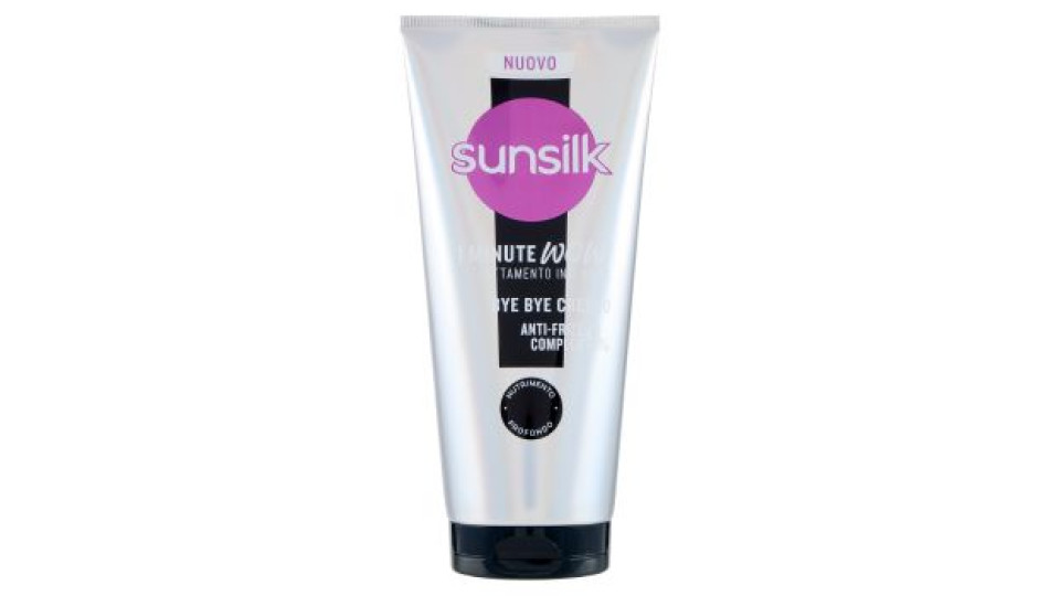 sunsilk Bye Bye Crespo 1 Minute Wow! Trattamento Intensivo per Capelli Crespi e Danneggiati 180 mL
