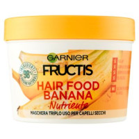 Garnier Fructis Hair Food Banana - Maschera nutriente 3in1 per capelli secchi