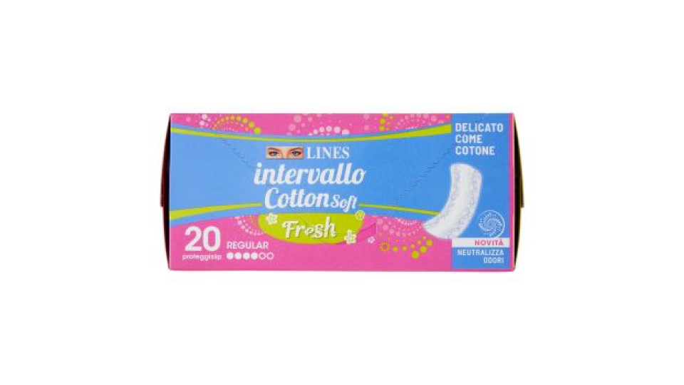 Intervallo Fresh Proteggislip Distesi 24 Pz