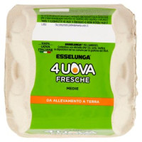 Uova Fresche Medie da Allevamento a Terra 6 Pz