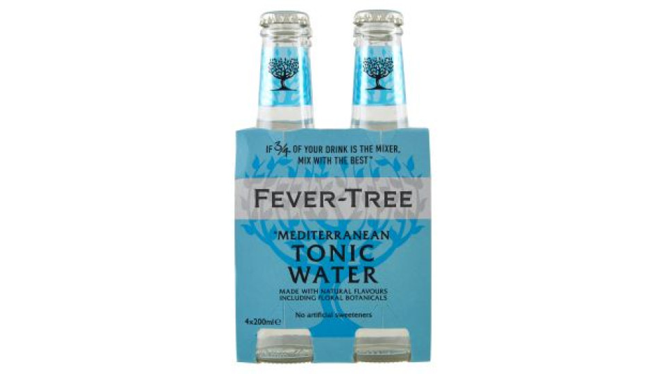 FEVER TREE MEDITERRANEAN TONIC CL20X4