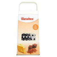 Metaltex, grattugia quattro lati