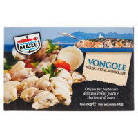 Vongole Sgusciate Surgelate Gr 250