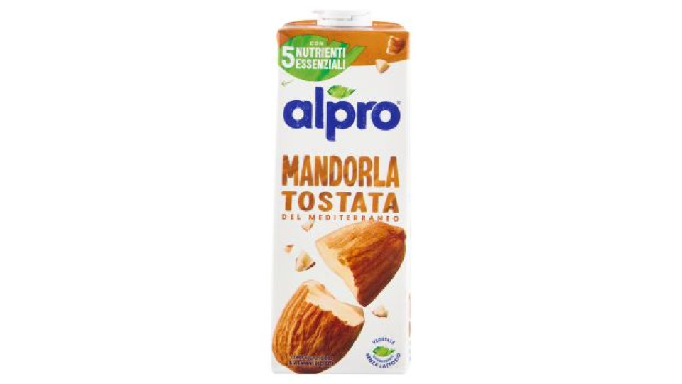 Alpro Classico, Bevanda alla Mandorla, 100% vegetale con vitamine B2, B12 e D 1 Litro